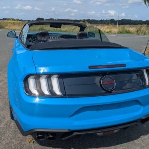 Heckansicht vom Ford Mustang GT Premium Cabrio in Hannover
