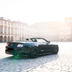 Heck vom Ford Mustang GT Cabrio in Mannheim