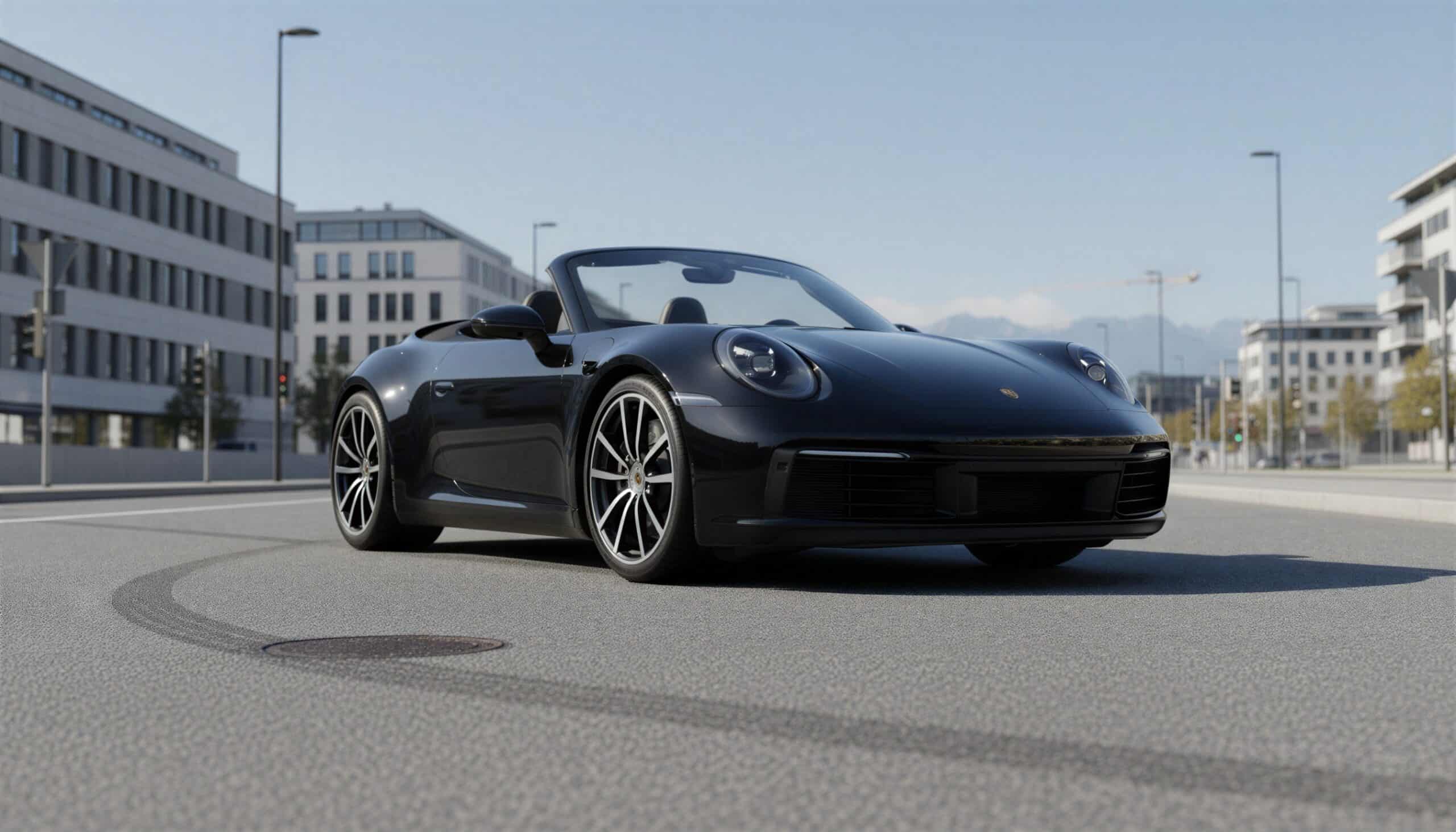 Porsche 992 Carrera 4S Cabriolet hero