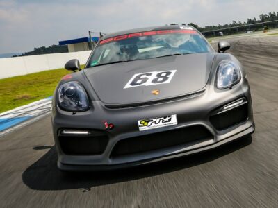 Porsche Cayman GT4 Rennstrecke