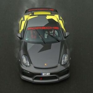 Porsche Cayman GT4 Rennstrecke