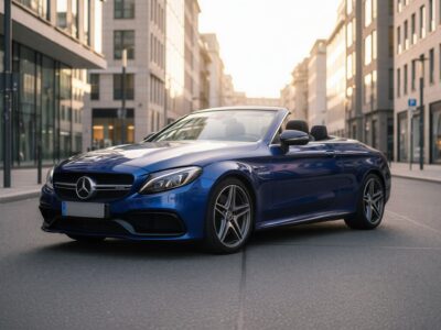 Mercedes-Benz C63 AMG Cabrio mieten in München hero