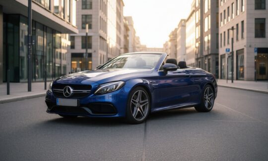 Mercedes-Benz C63 AMG Cabrio mieten in München hero