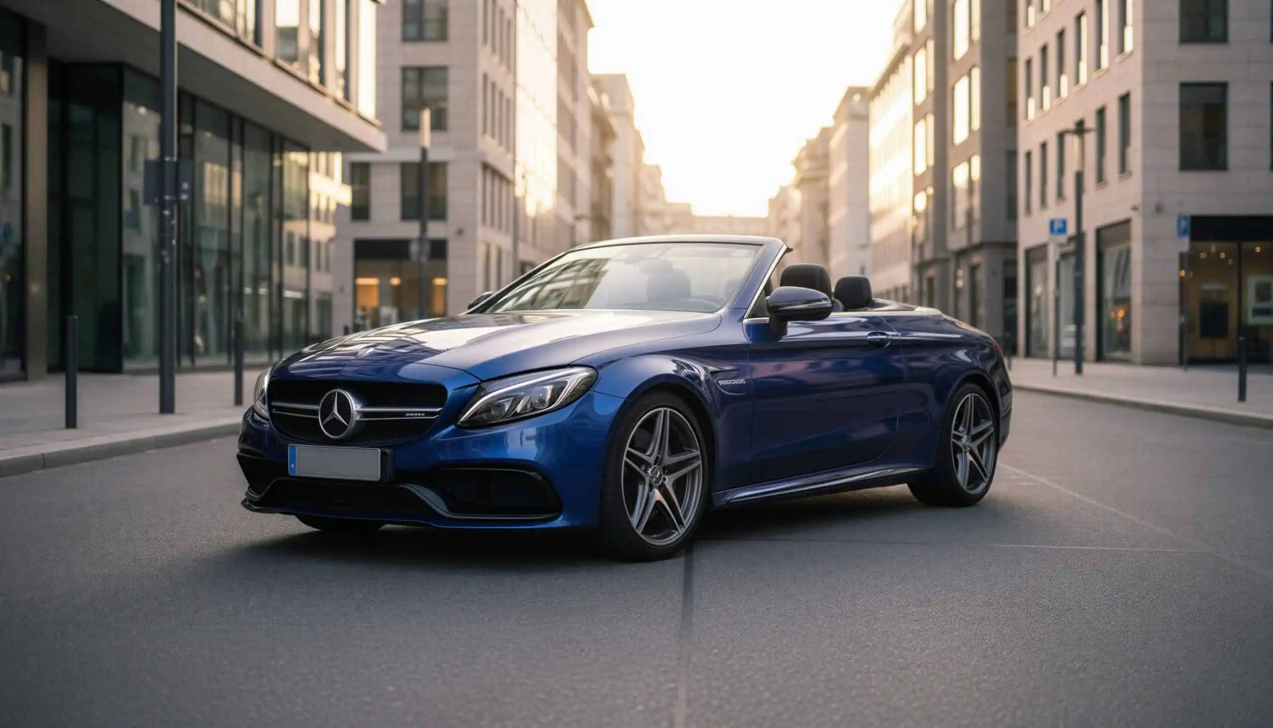 Mercedes-Benz C63 AMG Cabrio mieten in München hero