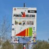 Schild was Höhenmeter anzeigt - Beispielbild von der Tour Giro Sportivo d'Italia