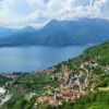 Dorf am Hang mit Seeblick - Beispielbild von der Tour Giro Sportivo d'Italia