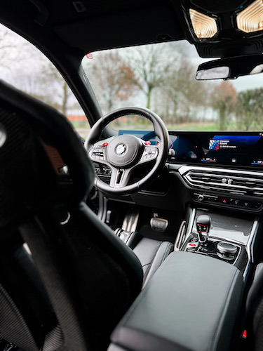 Innenansicht vom BMW M3 Competition Touring in Münster