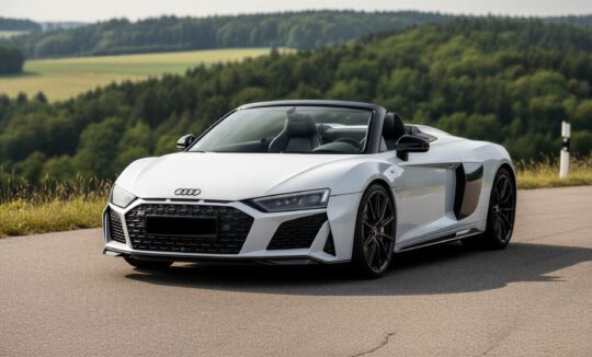 Audi R8 Performance Spyder hero