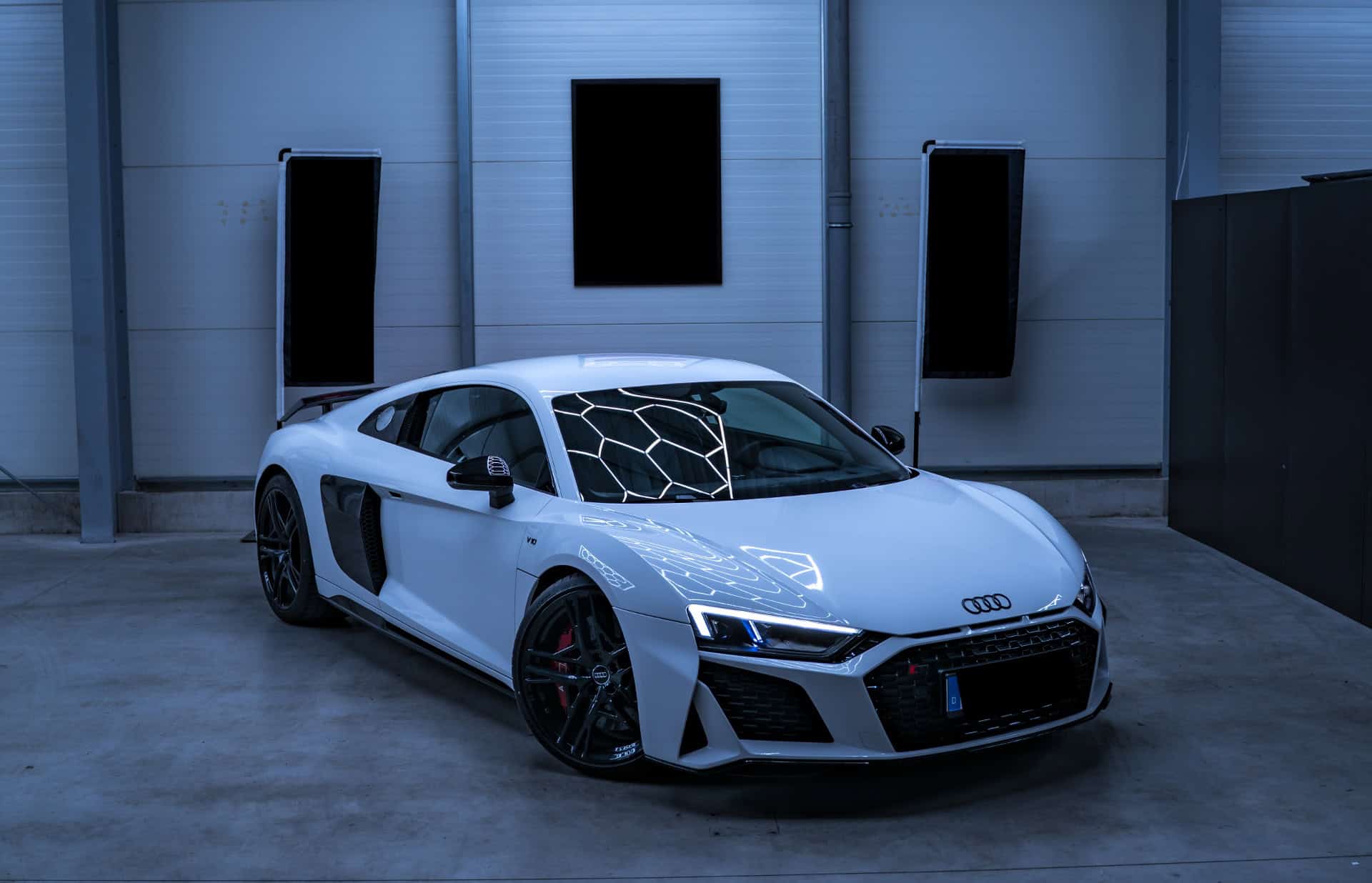 Frontansicht vom Audi R8 Performance in Paderborn
