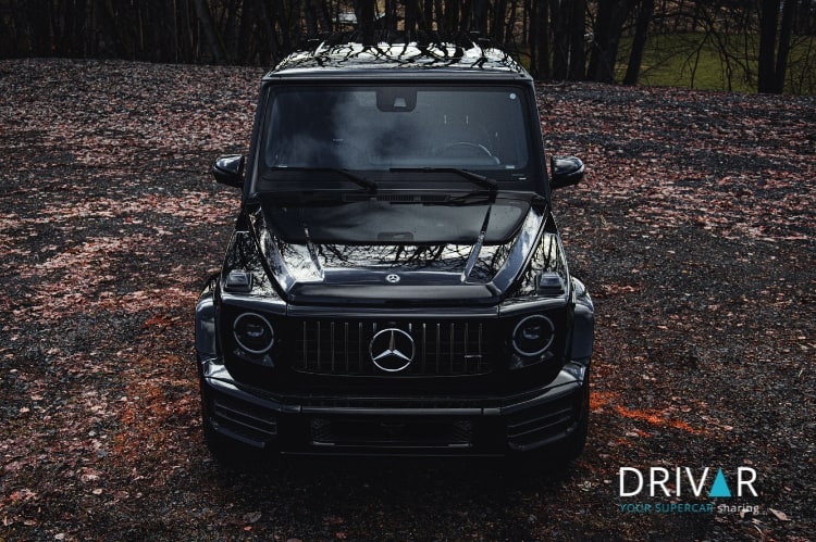 Frontansicht vom Mercedes G63 AMG in Kassel