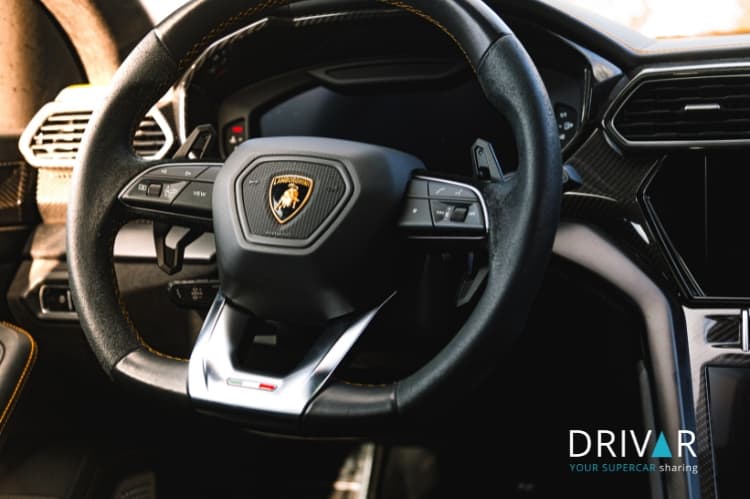 Interieur vom Lamborghini Urus in Kassel