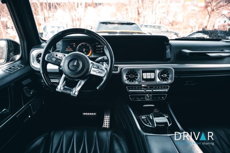 Interieur vom Mercedes G63 AMG in Kassel