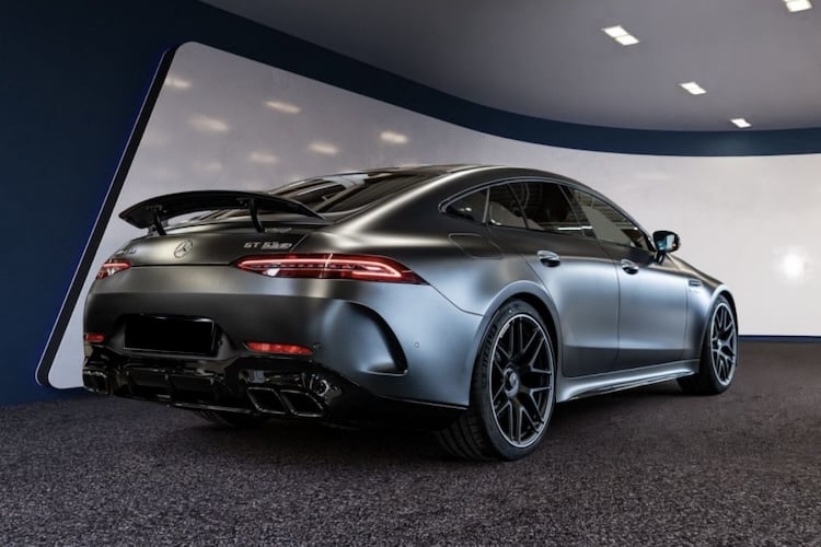 Heckansicht vom Mercedes AMG GT63s in Paderborn
