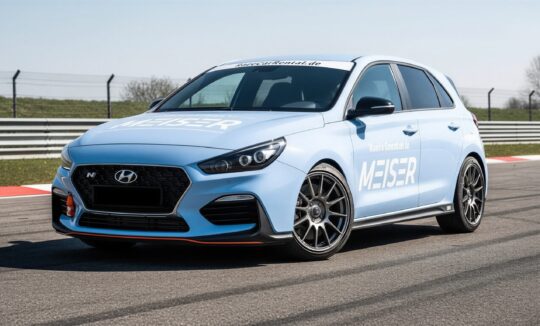 Hyundai I30N Performance auf der Rennstrecke hero