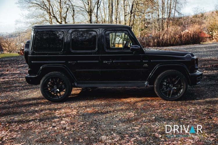Seitenansicht vom Mercedes G63 AMG in Kassel