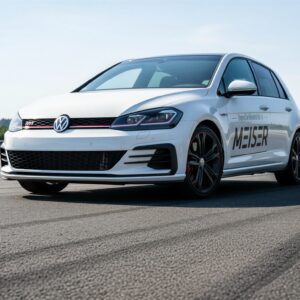 VW Golf GTI Performance auf der Rennstrecke herro