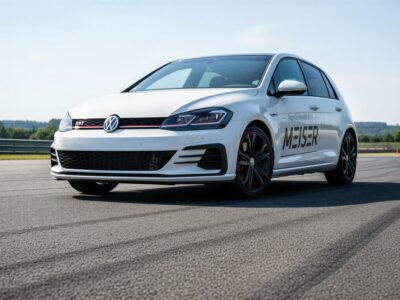 VW Golf GTI Performance auf der Rennstrecke herro