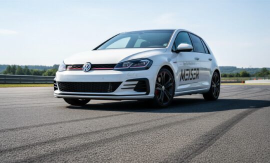 VW Golf GTI Performance auf der Rennstrecke herro