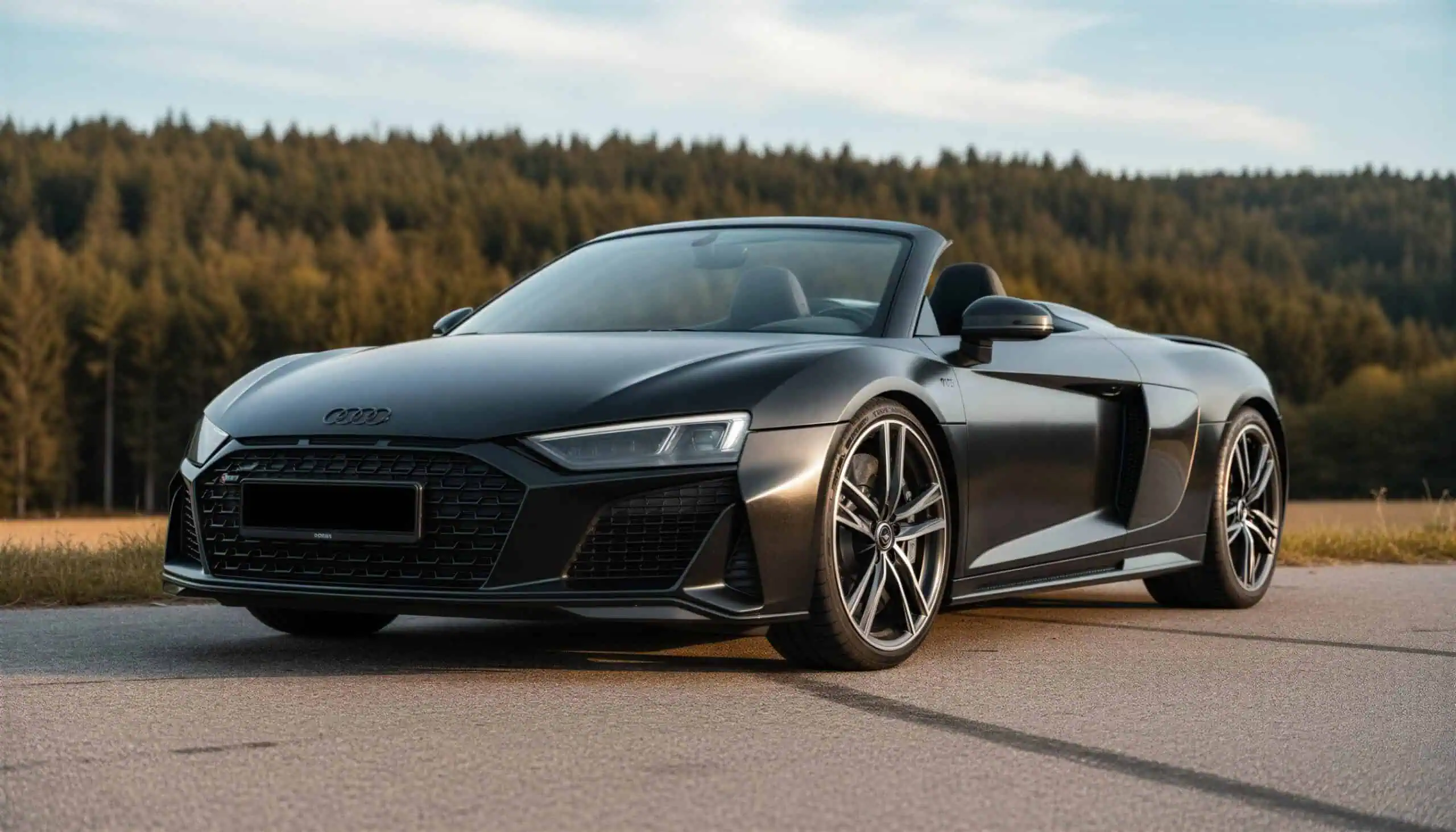 Audi R8 Spyder hero