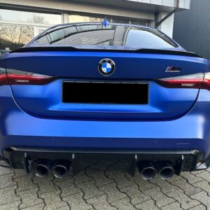 Heckansicht vom BMW M4 Competition in Dortmund