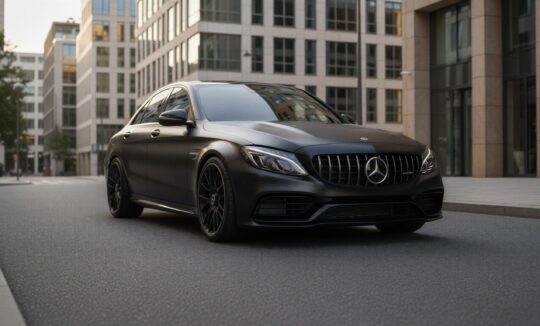Mercedes C63S AMG mieten in Stuttgart hero