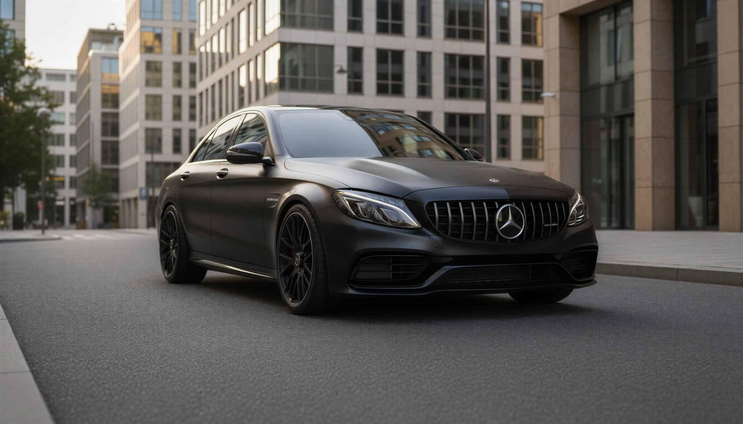Mercedes C63S AMG mieten in Stuttgart hero