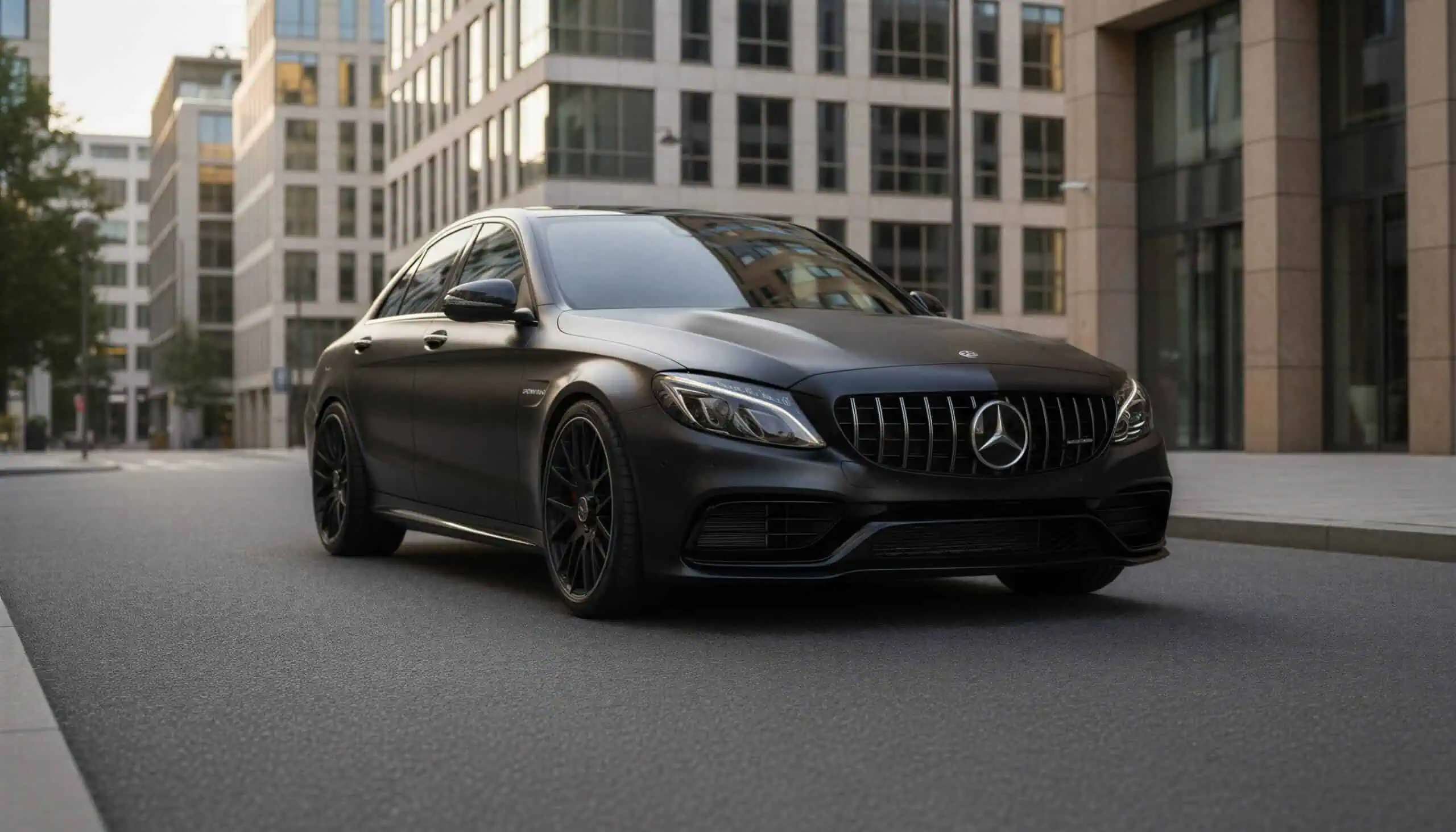 Mercedes C63S AMG mieten in Stuttgart hero