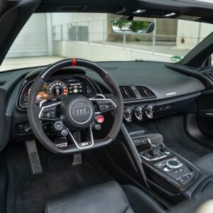 Interior vom Audi R8 Spyder Performance in Stuttgart