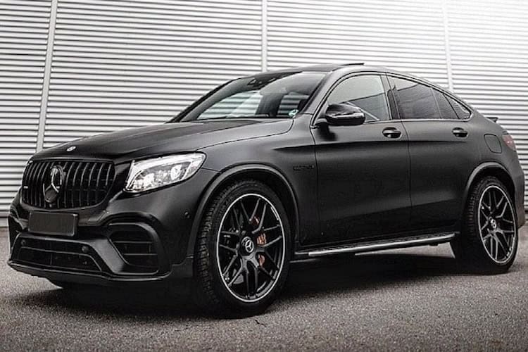 Seitenansicht von Mercedes GLC63 S AMG mieten in Dortmund
