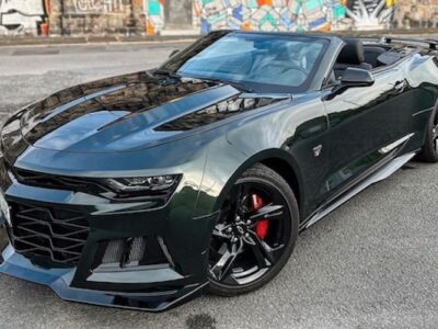 Vorderseite von Chrevolet Camaro SS ZL1 mieten in Dortmund