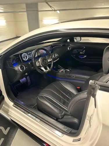 Interieur von Mercedes S500 S63 AMG mieten in Dortmund