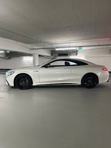 Seitenansicht von Mercedes S500 S63 AMG mieten in Dortmund