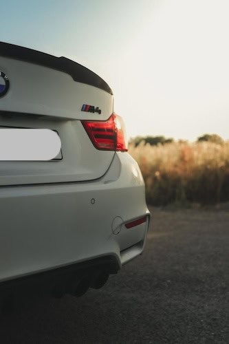 Heck von BWM M4 CS mieten in Dortmund