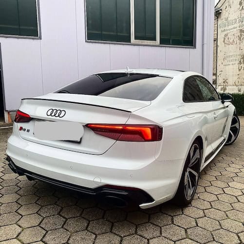 Heckansicht von Audi RS5 mieten in Dortmund