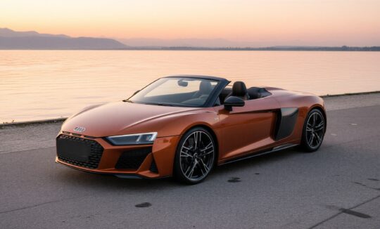 Audi R8 V10 Spyder hero