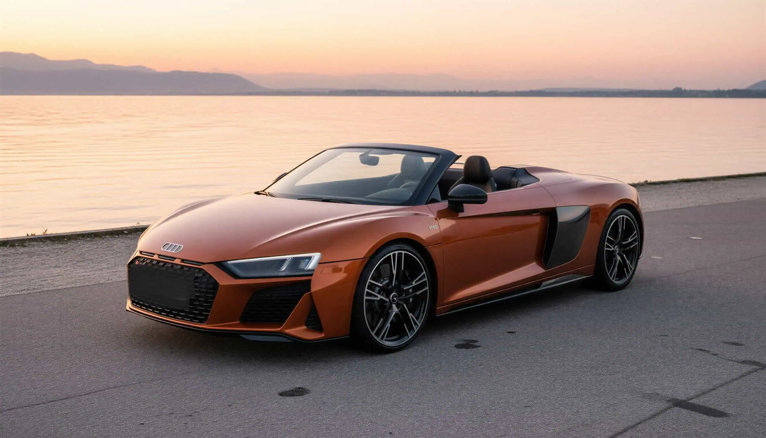 Audi R8 V10 Spyder hero