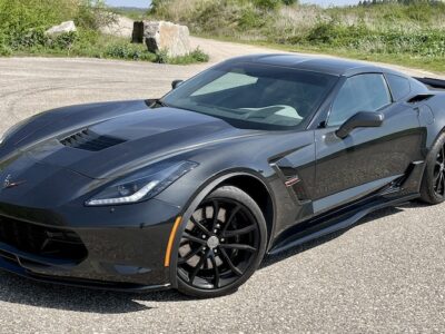Seitenansicht von Corvette C7 Grand Sport mieten in Ingolstadt