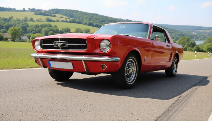 Ford Mustang Oldtimer mieten in Essen hero
