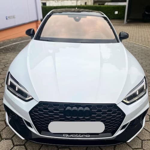 Frontansicht von Audi RS5 mieten in Dortmund