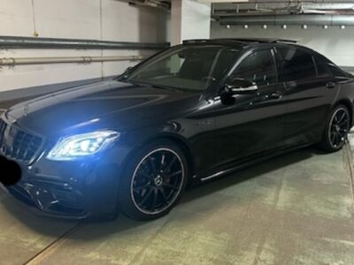 Vorderseite von Mercedes Benz S500 AMG mieten in Dortmund