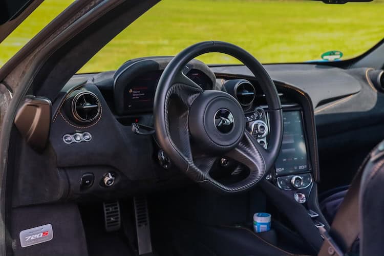 Interieur vom McLaren 720s in Erfurt
