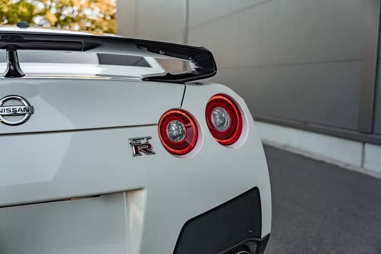 Heck vom Nissan GT-R in Frankfurt