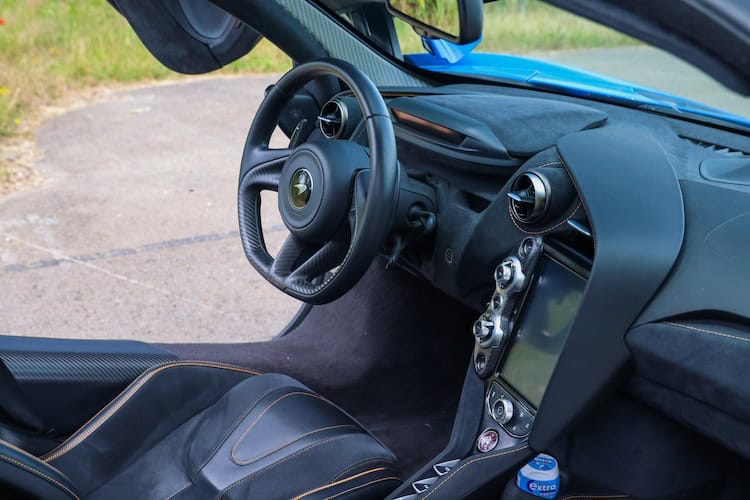 Interieur vom McLaren 720s in Erfurt