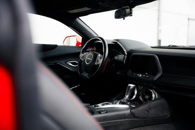 Interieur von Camaro SS mieten in Stuttgart
