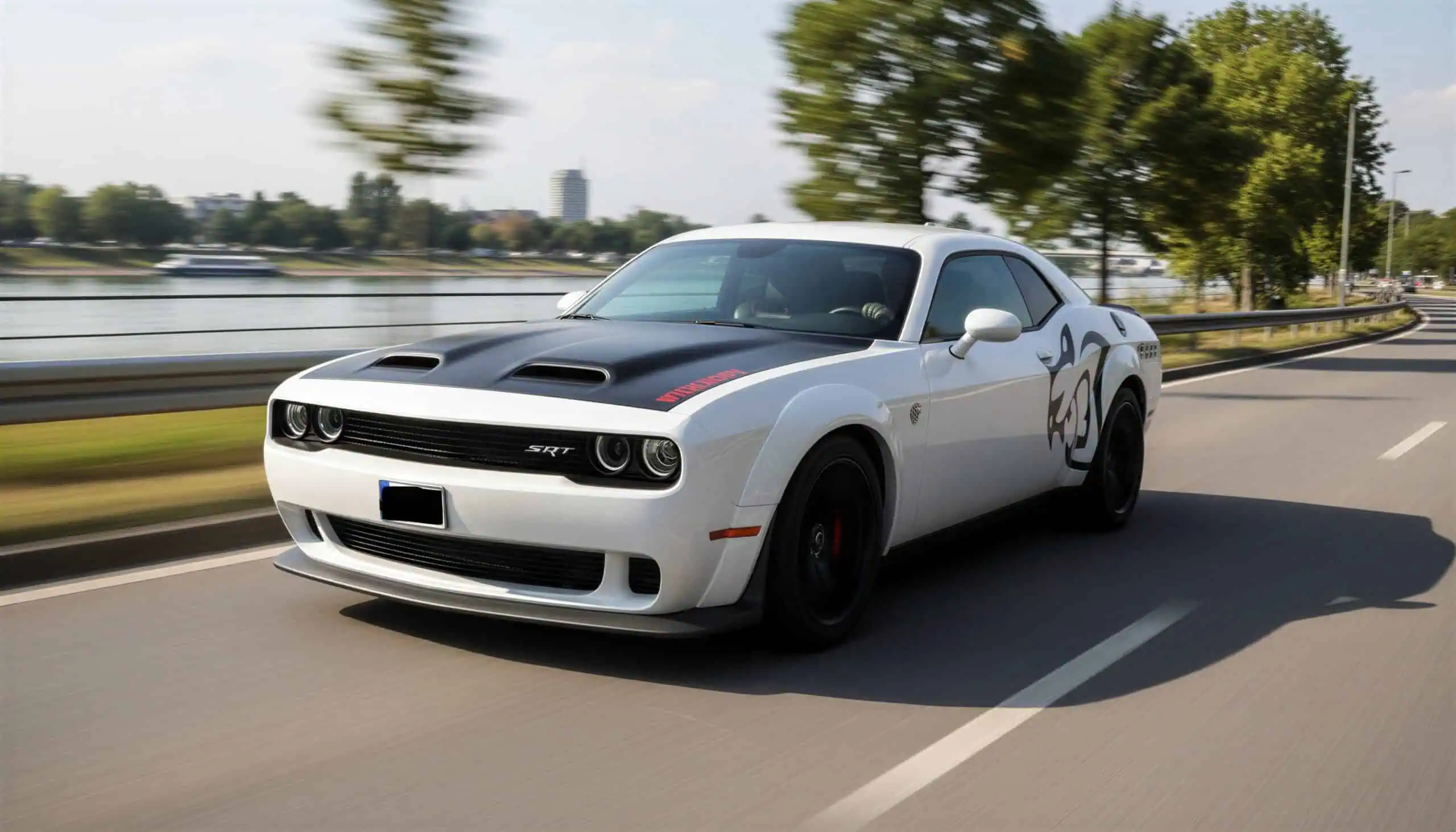 Dodge Challenger V8 mieten in Bonn hero
