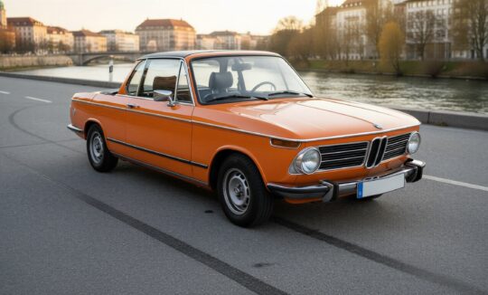 BMW 2002 Baur Cabrio Oldtimer mieten in München hero