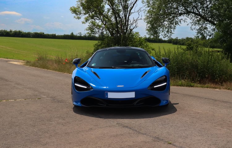 Front vom McLaren 720s in Erfurt