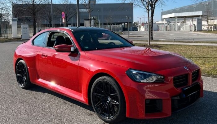 Frontansicht vom BMW M2 in München