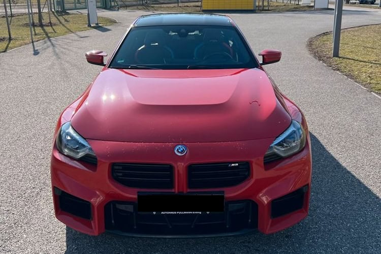Frontansicht vom BMW M2 in München