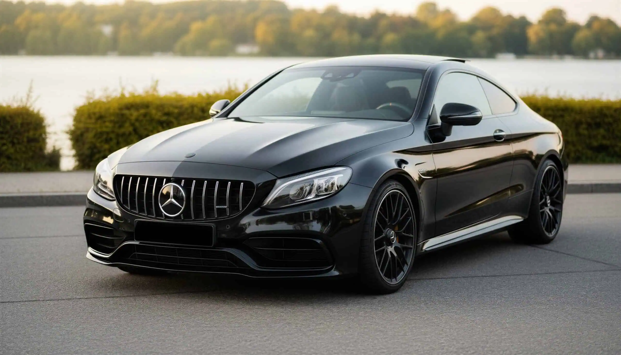 Mercedes C63S AMG mieten in Hannover hero